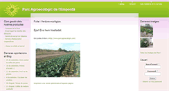 Desktop Screenshot of parcagroecologic.pagesosagroecologics.com